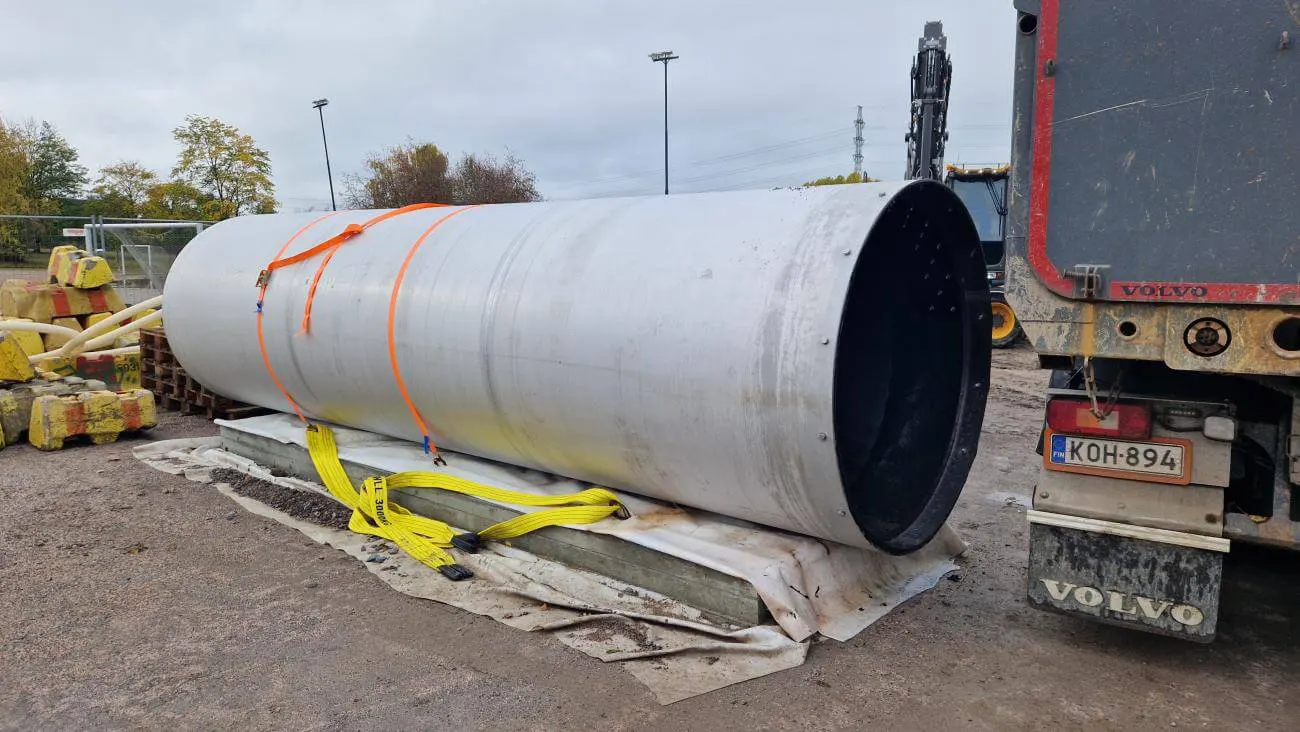 WaStop DN1600 Rückstauventil im Regenwassersystem Helsinki WaStop DN1600 Membran Rückstauventil für ein Regenwassersystem in Helsinki – Schutz vor Rückstau und Hochwasser